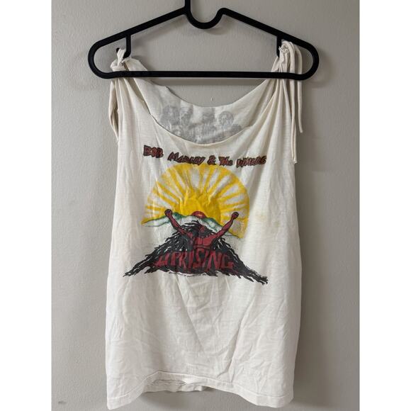 1980 Bob Marley Vintage Band Concert Tee Shirt Women’s Medium Tank - Picture 1 of 7